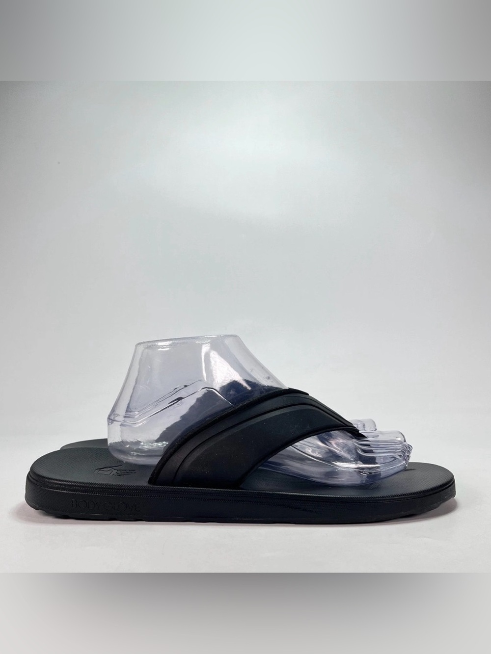Body Glove Men’s Black Casual Beach Slides Flip Flops Sandals Size 12 M US